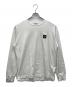 STONE ISLAND（ストーンアイランド）の古着「ロゴパッチクルーネックカットソー」｜ホワイト