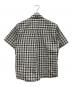 BoTT (ボット) Plaid S/S Shirt ホワイト×ブラック サイズ:M：10000円