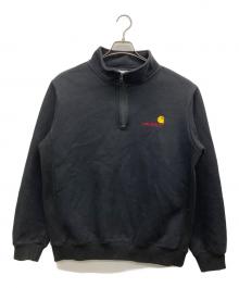 CarHartt（カーハート）の古着「ハーフジップスウェット」｜ブラック