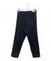 MANOF（マノフ）の古着「LOGO RIB KNIT LEGGINS」｜ブラック