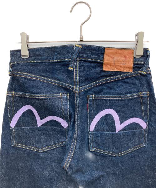 EVISU（エヴィス）EVISU (エヴィス) カモメロゴデニムパンツ インディゴ サイズ:W28×L35の古着・服飾アイテム