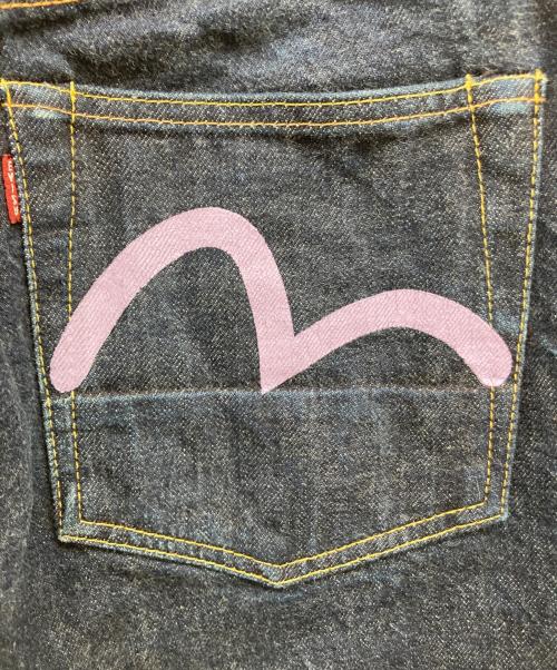 EVISU（エヴィス）EVISU (エヴィス) カモメロゴデニムパンツ インディゴ サイズ:W28×L35の古着・服飾アイテム