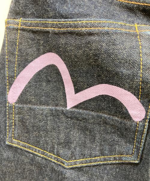 EVISU（エヴィス）EVISU (エヴィス) カモメロゴデニムパンツ インディゴ サイズ:W28×L35の古着・服飾アイテム