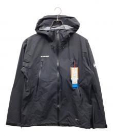 MAMMUT（マムート）の古着「Masao Light 2.0 HS Hooded Jacket」｜ブラック