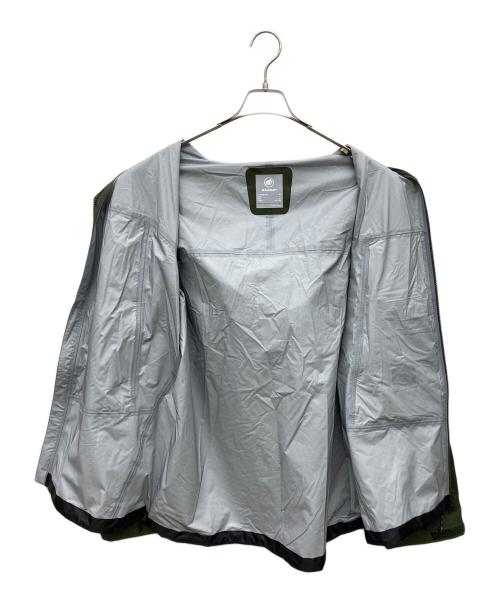 MAMMUT（マムート）MAMMUT (マムート) Masao Light Rain-Suit オリーブ×ブラック サイズ:2XL 未使用品の古着・服飾アイテム