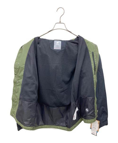 MAMMUT（マムート）MAMMUT (マムート) Utility Coach Jacket オリーブ×ブラック サイズ:Ｌ 未使用品の古着・服飾アイテム