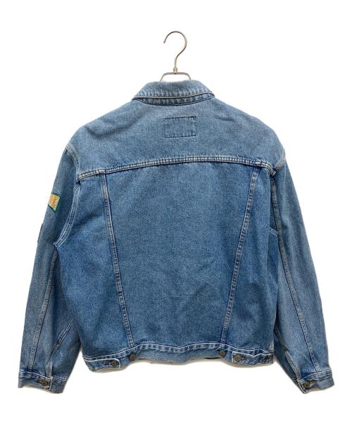 UNIFORM 751K（ベルテナナゴイチケー）UNIFORM 751K (ベルテナナゴイチケー) デニムジャケット スカイブルー サイズ:なしの古着・服飾アイテム