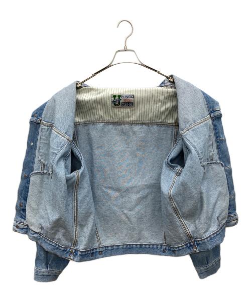 UNIFORM 751K（ベルテナナゴイチケー）UNIFORM 751K (ベルテナナゴイチケー) デニムジャケット スカイブルー サイズ:なしの古着・服飾アイテム