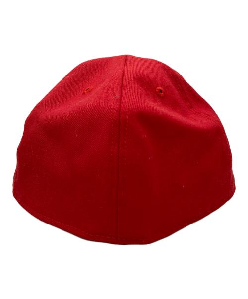 stussy（ステューシー）stussy (ステューシー) New Era (ニューエラ) キャップ レッド サイズ:7 1/2 59.6cmの古着・服飾アイテム