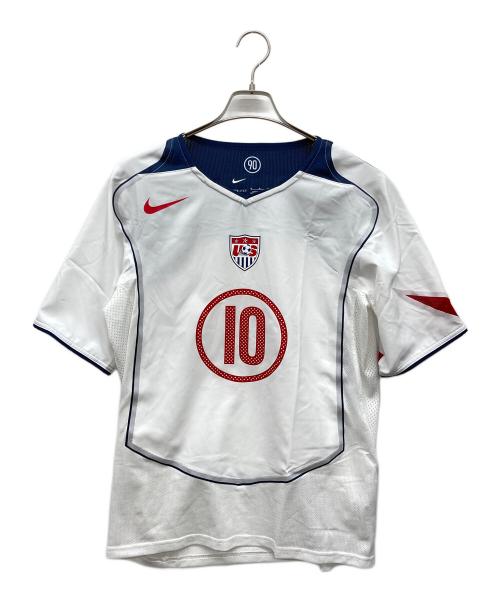 NIKE（ナイキ）NIKE (ナイキ) USA リイシュー S/S トップJSY N&N ホワイト サイズ:Mの古着・服飾アイテム