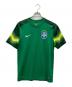 NIKE（ナイキ）の古着「ゲームシャツ ブラジル代表 2014年W杯GK」｜グリーン