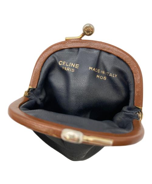 CELINE（セリーヌ）CELINE (セリーヌ) トリオンフコインケース ブラックの古着・服飾アイテム