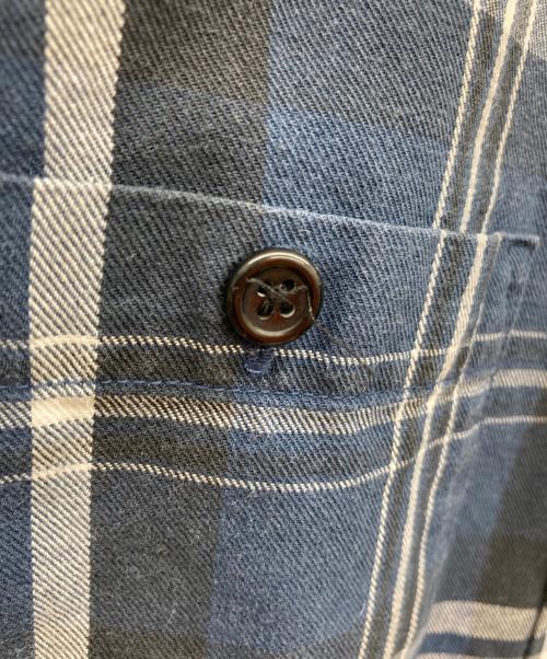 SUPREME（シュプリーム）Supreme (シュプリーム) Thermal work shirt plaid ネイビー サイズ:Mの古着・服飾アイテム