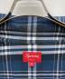 中古・古着 Supreme (シュプリーム) Thermal work shirt plaid ネイビー サイズ:M：14000円