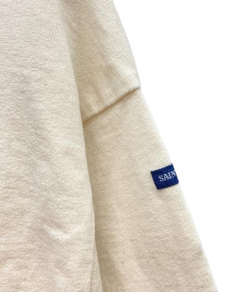 SAINT JAMES（セントジェームス）SAINT JAMES (セントジェームス) バスクシャツ ホワイト サイズ:USA 40の古着・服飾アイテム