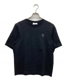 maison kitsune（メゾンキツネ）の古着「クルーネックTシャツ」｜ブラック