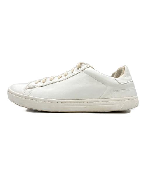 BIRKENSTOCK（ビルケンシュトック）BIRKENSTOCK (ビルケンシュトック) レザースニーカー Bend Low ホワイト サイズ:40の古着・服飾アイテム