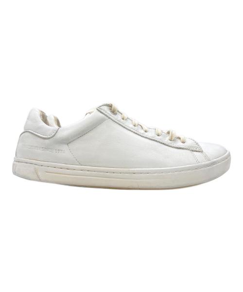 BIRKENSTOCK（ビルケンシュトック）BIRKENSTOCK (ビルケンシュトック) レザースニーカー Bend Low ホワイト サイズ:40の古着・服飾アイテム