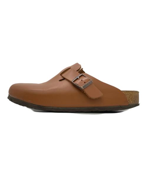 BIRKENSTOCK（ビルケンシュトック）BIRKENSTOCK (ビルケンシュトック) クロッグサンダル Boston ブラウン サイズ:41の古着・服飾アイテム
