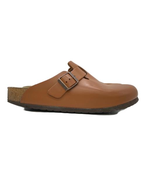 BIRKENSTOCK（ビルケンシュトック）BIRKENSTOCK (ビルケンシュトック) クロッグサンダル Boston ブラウン サイズ:41の古着・服飾アイテム