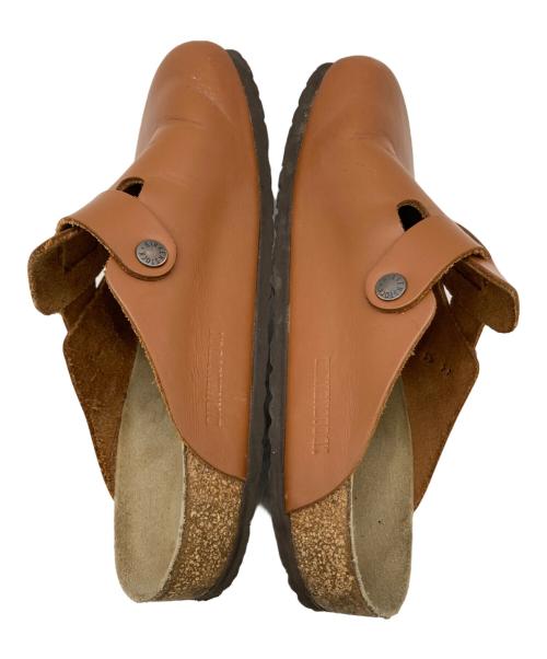 BIRKENSTOCK（ビルケンシュトック）BIRKENSTOCK (ビルケンシュトック) クロッグサンダル Boston ブラウン サイズ:41の古着・服飾アイテム