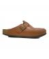 中古・古着 BIRKENSTOCK (ビルケンシュトック) クロッグサンダル Boston ブラウン サイズ:41：8000円