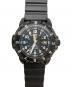 LUMINOX（ルミノックス）の古着「WATER RESISTANT CARBONX」｜ブラック