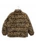 THE BLACK EYE PATCH (ブラックアイパッチ) FIRST DOWN (ファーストダウン) LABEL LEOPARD Down Jacket カーキ サイズ:JP:M：30000円