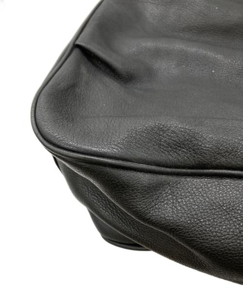 MICHAEL KORS（マイケルコース）MICHAEL KORS (マイケルコース) レザートートバッグ ブラックの古着・服飾アイテム