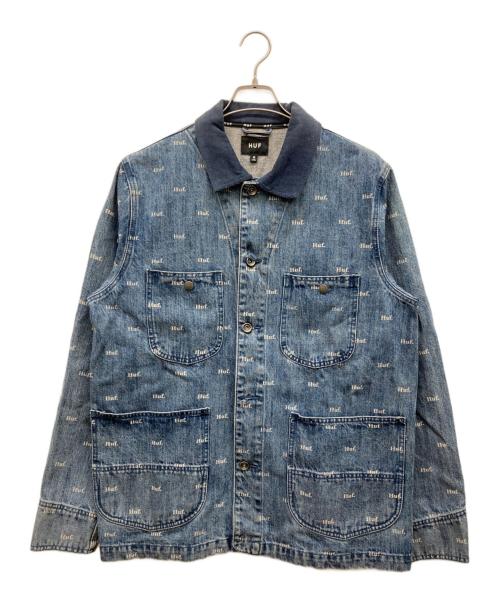 HUF（ハフ）HUF (ハフ) DOMESTIC DENIM JACKET インディゴ サイズ:Mの古着・服飾アイテム