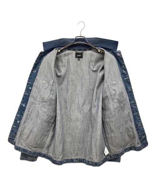 HUF（ハフ）HUF (ハフ) DOMESTIC DENIM JACKET インディゴ サイズ:Mの古着・服飾アイテム