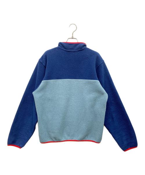 Patagonia（パタゴニア）Patagonia (パタゴニア) シンチラスナップT グレー×ネイビー サイズ:XXL 16-18の古着・服飾アイテム