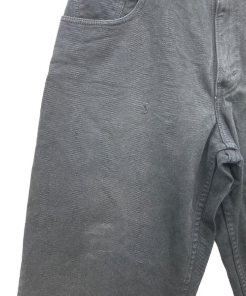 LEVI'S silver-tab（リーバイス シルバータブ）LEVI'S silver-tab (リーバイス シルバータブ) 後染めバギーデニムパンツ ブラック サイズ:W33 L32の古着・服飾アイテム