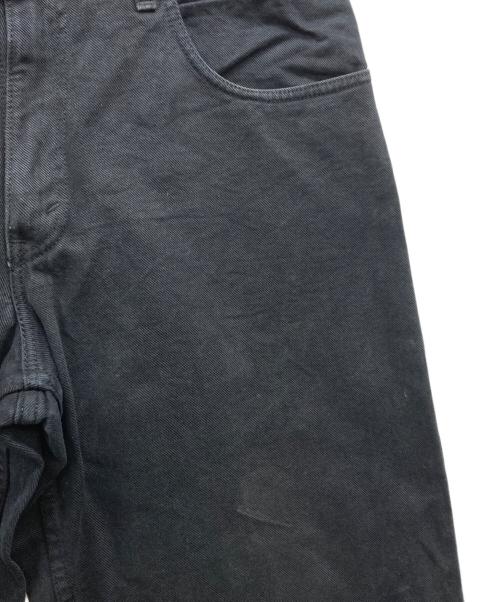LEVI'S silver-tab（リーバイス シルバータブ）LEVI'S silver-tab (リーバイス シルバータブ) 後染めバギーデニムパンツ ブラック サイズ:W33 L32の古着・服飾アイテム