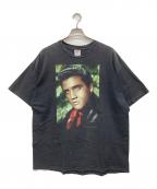 ALSTYLE APPAREL & ACTIVEWEARアレスタイルアパレル＆アクティブウェア）の古着「00s プリントTシャツ エルヴィス・プレスリー」｜ブラック