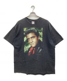 ALSTYLE APPAREL & ACTIVEWEAR（アレスタイルアパレル＆アクティブウェア）の古着「00s プリントTシャツ エルヴィス・プレスリー」｜ブラック