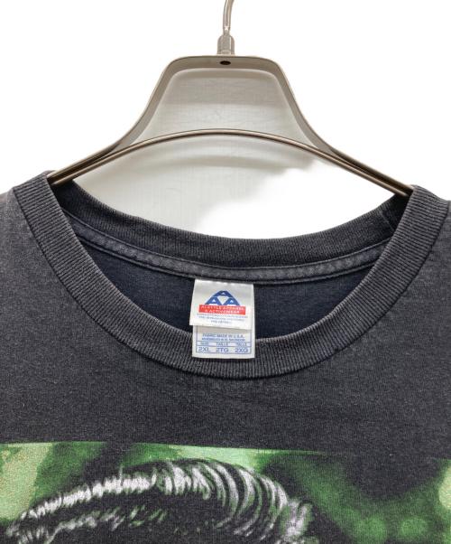 ALSTYLE APPAREL & ACTIVEWEAR（アレスタイルアパレル＆アクティブウェア）ALSTYLE APPAREL & ACTIVEWEAR (アレスタイルアパレル＆アクティブウェア) 00s プリントTシャツ エルヴィス・プレスリー ブラック サイズ:2XLの古着・服飾アイテム