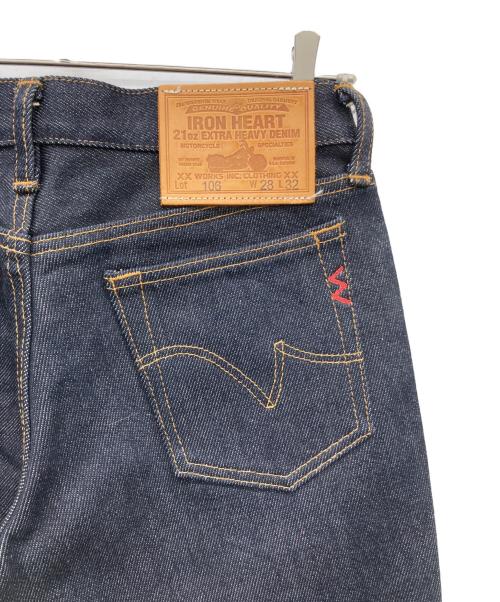 IRON HEART（アイアンハート）IRON HEART (アイアンハート) 21oz Extra Heavy Denim インディゴ サイズ:W28 L32の古着・服飾アイテム