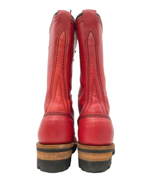 WESCO（ウェスコ）WESCO (ウェスコ) 12ホールブーツ Custom Jobmaster レッド サイズ:5Eの古着・服飾アイテム