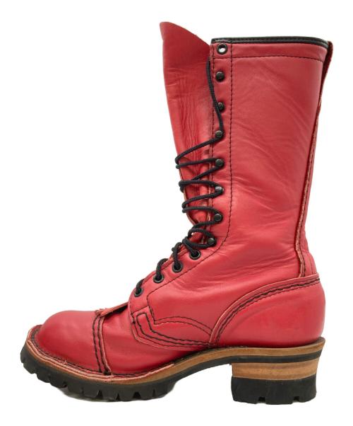 WESCO（ウェスコ）WESCO (ウェスコ) 12ホールブーツ Custom Jobmaster レッド サイズ:5Eの古着・服飾アイテム