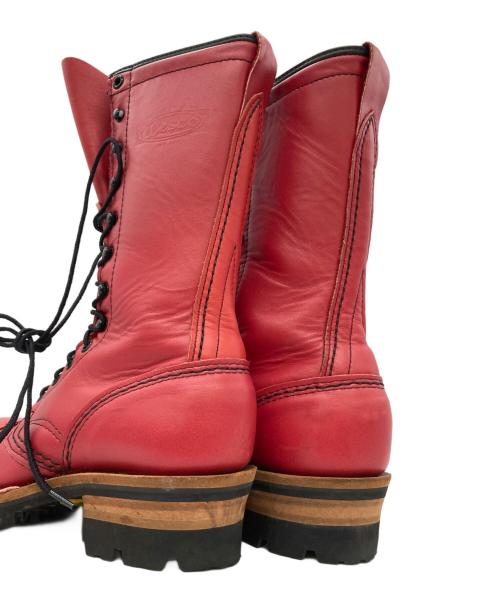 WESCO（ウェスコ）WESCO (ウェスコ) 12ホールブーツ Custom Jobmaster レッド サイズ:5Eの古着・服飾アイテム