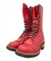 WESCO（ウェスコ）の古着「12ホールブーツ Custom Jobmaster」｜レッド
