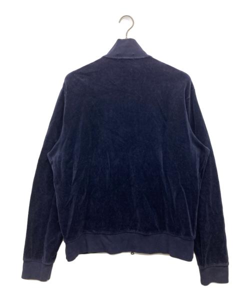 POLO RALPH LAUREN（ポロ・ラルフローレン）POLO RALPH LAUREN (ポロ・ラルフローレン) ベロアトラックジャケット パープル サイズ:Lの古着・服飾アイテム