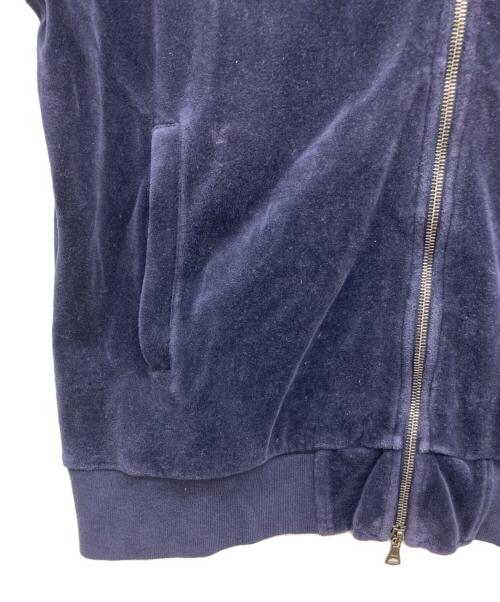 POLO RALPH LAUREN（ポロ・ラルフローレン）POLO RALPH LAUREN (ポロ・ラルフローレン) ベロアトラックジャケット パープル サイズ:Lの古着・服飾アイテム