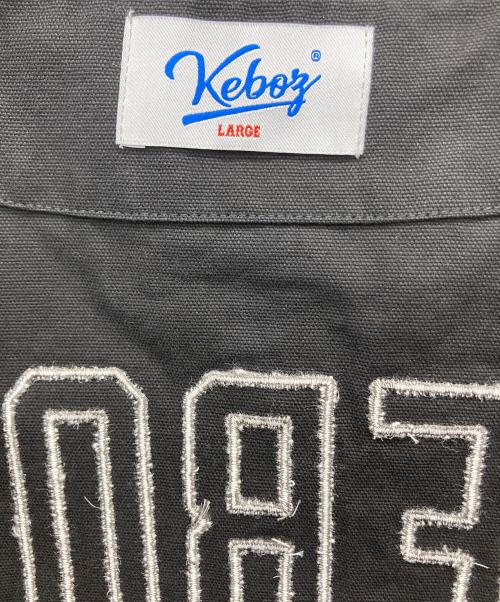 KEBOZ（ケボズ）KEBOZ (ケボズ) ICON CLASSIC BASEBALL JERESEY ブラック サイズ:Lの古着・服飾アイテム