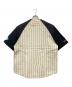 KEBOZ (ケボズ) ベースボールシャツ アイボリー サイズ:MEDIUM：7000円