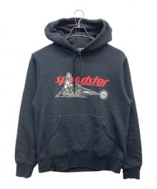 Hysteric Glamour（ヒステリックグラマー）の古着「SPEEDSTER スウェット プルオーバー パーカー」｜ブラック