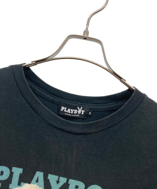 Hysteric Glamour（ヒステリックグラマー）Hysteric Glamour (ヒステリックグラマー) PLAY BOY (プレイボーイ) NOVEMBER 2018 プリントTシャツ ブラック サイズ:Ｓの古着・服飾アイテム