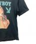 中古・古着 Hysteric Glamour (ヒステリックグラマー) PLAY BOY (プレイボーイ) NOVEMBER 2018 プリントTシャツ ブラック サイズ:Ｓ：8000円