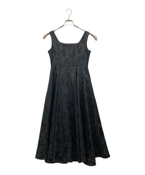 HER LIP TO（ハーリップトゥ）Her lip to (ハーリップトゥ) Classic Floral Jacquard Dress ブラック サイズ:Sの古着・服飾アイテム